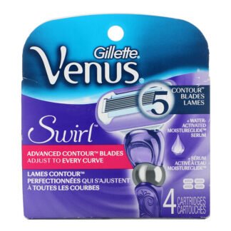 Gillette, ヴィーナス、スワール、替刃4個
