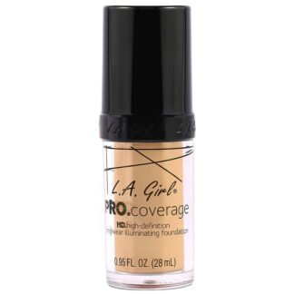 L.A. Girl, プロカバレッジHDファンデーション、フェア(28 ml)