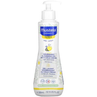 Mustela, Baby, Nourishing Cleansing Gel With Cold Cream, For Hair And Body, 10.14 fl oz (300 ml)