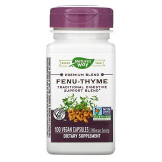 Nature's Way, フェヌタイム、450 mg、ヴィーガンカプセル100粒