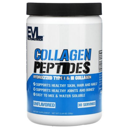 EVLution Nutrition, コラーゲンペプチド、プレーン、330g（11.64オンス）