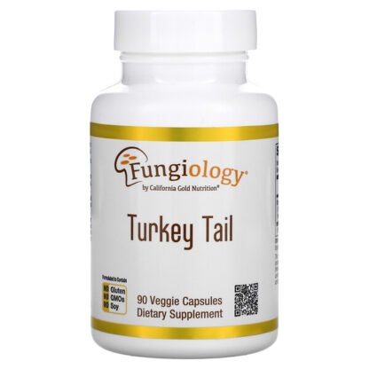California Gold Nutrition, Fungiology（ファンジャイオロジー）、フルスペクトラムカワラタケ、Plantcap（プラントキャップ）90粒