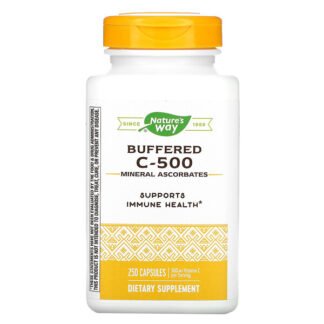 Nature's Way, 緩衝型C-500、500mg、カプセル250粒
