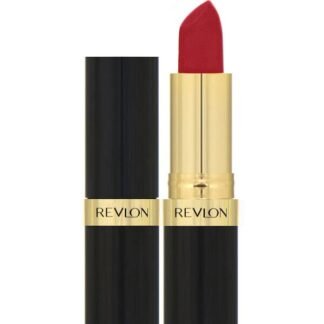 Revlon, スーパーラストラス、リップスティック、クリーム、サートゥンリーレッド740、4.2g