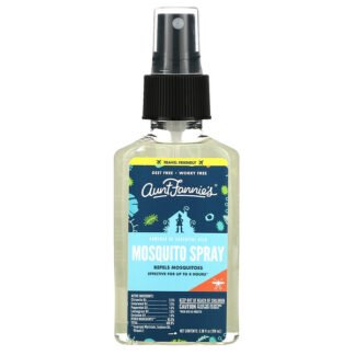 Aunt Fannie's, Mosquito Spray, Travel Friendly, 3.38 fl oz (100 ml)