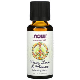 Now Foods, ピースラブアンドフラワーズ、エッセンシャルオイル、バランシング・ブレンド、1 液体オンス（30ml）