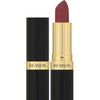 Revlon, スーパーラストラス、リップスティック、クリーム、ロゼベルベット130(Revlon)、0.15オンス(4.2g)