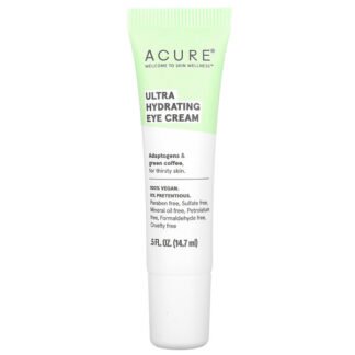 Acure, ウルトラハイドレーティングアイクリーム、14.7ml（0.5液量オンス）