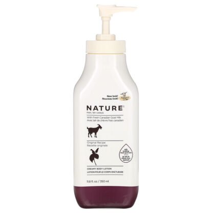 Nature by Canus, Fresh Goat's Milk, Creamy Body Lotion, Original Recipe, 11.8 fl oz (350 ml)