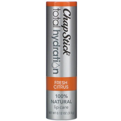 Chapstick, トータル・ハイドレーション・リップ・ケア、フレッシュシトラス、0.12オンス(3.5 g)