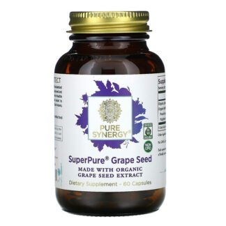 Pure Synergy, SuperPure（スーパーピュア）ブドウ種子、カプセル60粒