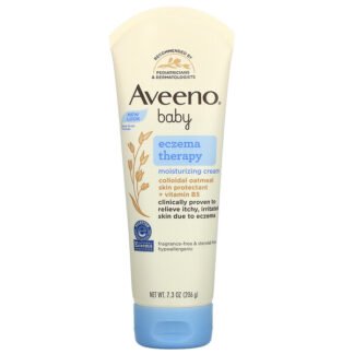 Aveeno, Baby, Eczema Therapy, Moisturizing Cream, 7.3 oz (206 g)