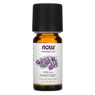 Now Foods, エッセンシャルオイル、ラベンダー、1/3 fl oz (10 ml)