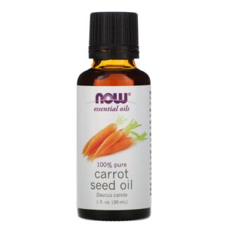 Now Foods, エッセンシャルオイル、キャロットシードオイル、1液体オンス（30ml）