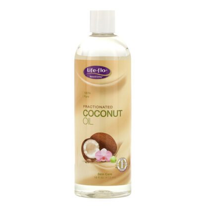 Life-flo, スキンケア, 分留ココナッツオイル,  16 液量オンス (473 ml)