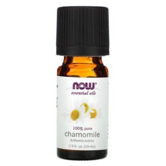 Now Foods, エッセンシャルオイル、カモミール、1/3 fl oz (10 ml)