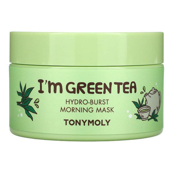 Tony Moly, I'm Green Tea Hydro-Burst Morning Mask, 3.52 oz (100 g)