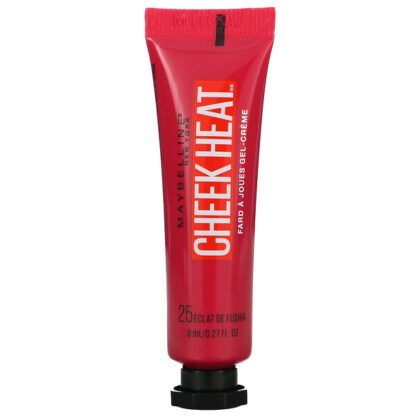 Maybelline, Cheek Heat, Gel-Cream Blush, Fuchsia Spark, 0.27 oz (8 ml)