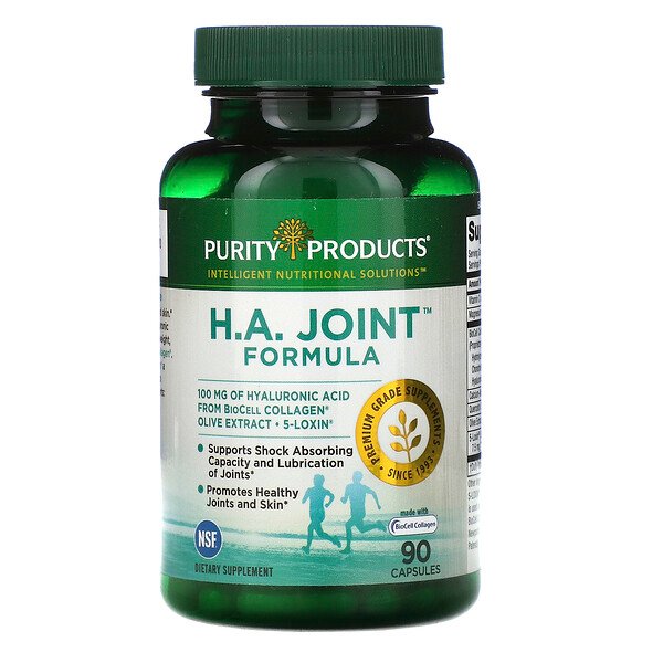 Purity Products, H.A. Joint フォーミュラ、カプセル90 錠