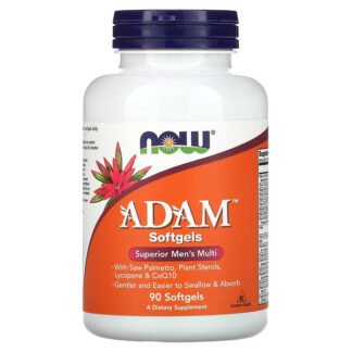 Now Foods, ADAM、スーペリアメンズマルチ、ソフトジェル90粒