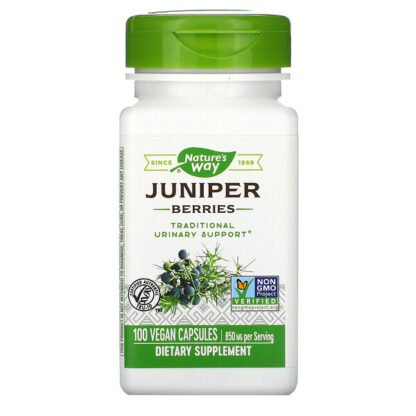 Nature's Way, ジュニパーベリー、850mg、ヴィーガンカプセル100粒