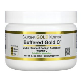 California Gold Nutrition, 緩衝Gold C（ゴールドC）、非酸性ビタミンC粉末、アスコルビン酸ナトリウム、238g（8.40オンス）