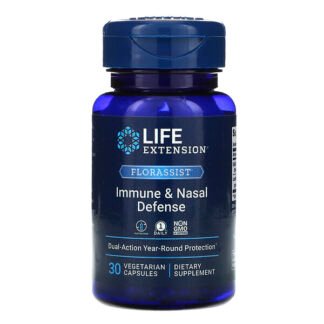 Life Extension, FLORASSIST（フローラシスト）病気に負けない体づくり＆ネイザルディフェンス、ベジカプセル30粒