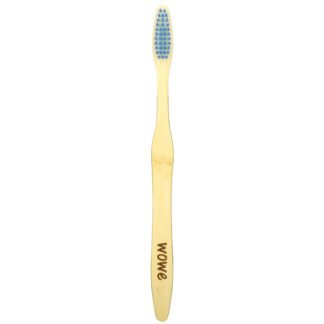 Wowe, Colorburst, Bamboo Toothbrush, Blue, 1 Toothbrush