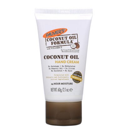 Palmer's, ココナッツオイル、ハンドクリーム、60g（2.1オンス）
