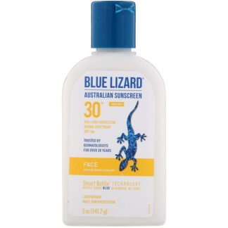 Blue Lizard Australian Sunscreen, Face, Mineral-Based Sunscreen, SPF 30+, 5 oz (141.7 g)