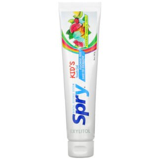 Xlear, Kid's Tooth Gel, Fluoride-Free, Natural Tropical Fruit, 5 oz (141 g)