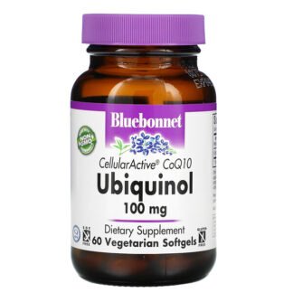 Bluebonnet Nutrition, ユビキノール、セルラー アクティブ CoQ10、100 mg、60ベジソフトジェル