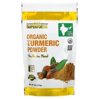 California Gold Nutrition, スーパーフード、オーガニックウコン粉末、114g（4オンス）