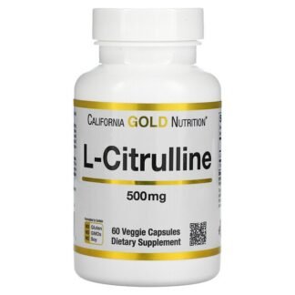 California Gold Nutrition, L-シトルリン、500mg、ベジカプセル60粒