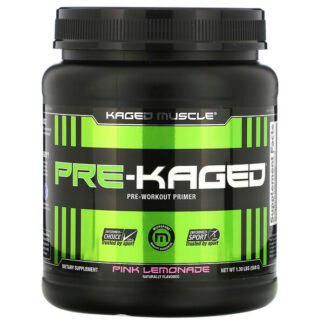 Kaged Muscle, PRE-KAGED（プレケージド）、プレワークアウトプライマー、ピンクレモネード、588g（1.30ポンド）