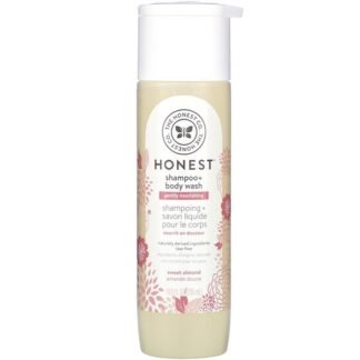The Honest Company, ジェントリーナリッシングシャンプー＋ボディウォッシュ、スイートアーモンド、295ml（10.0液量オンス）