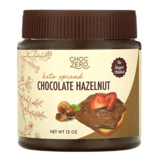 ChocZero, Keto Spread, Chocolate Hazelnut, 12 oz