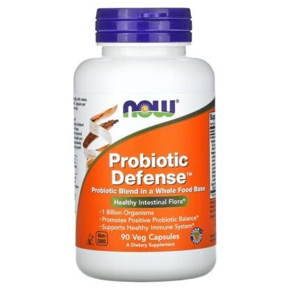 Now Foods, Probiotic Defense（プロバイオティクスディフェンス）、ベジカプセル90粒