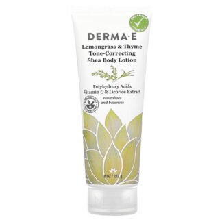Derma E, Restoring Shea Body Lotion, Lemongrass & Thyme, 8 oz (227 g)