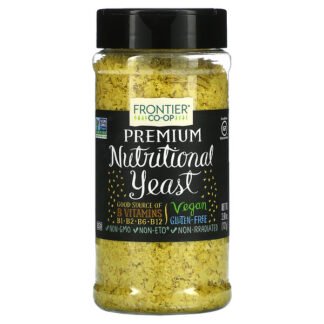 Frontier Natural Products, Premium Nutritional Yeast, Gluten-Free, 3.60 oz (102 g)