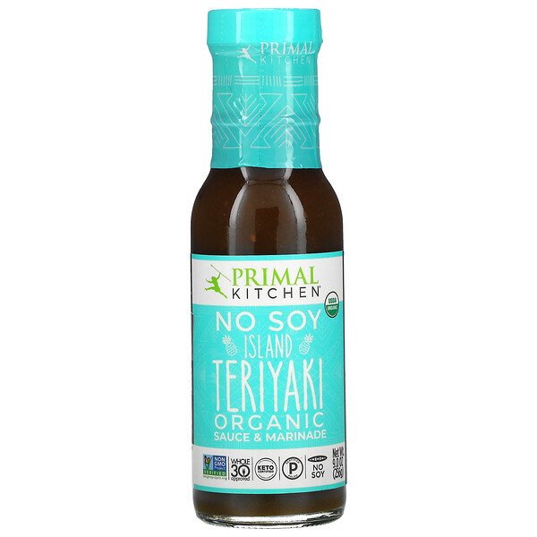 Primal Kitchen, No Soy Island Teriyaki, Organic Sauce & Marinade, 9.0 fl oz (256 g)