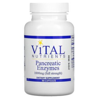 Vital Nutrients, Pancreatic Enzymes 500mg, 90 Capsules
