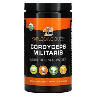 Exploding Buds, Cordyceps Militaris Mushroom Powder, 12.7 oz ( 360 g)