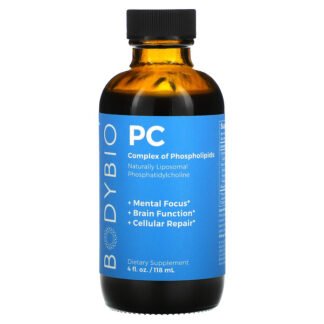 BodyBio, PC, Complex of Phospholipids, 1,300 mg, 4 fl oz (118 ml)