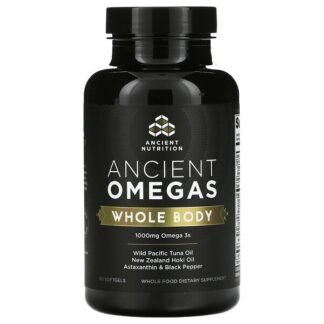 Dr. Axe / Ancient Nutrition, Ancient Omegas, Whole Body, 90 Softgels