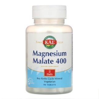 KAL, リンゴ酸マグネシウム400、90粒