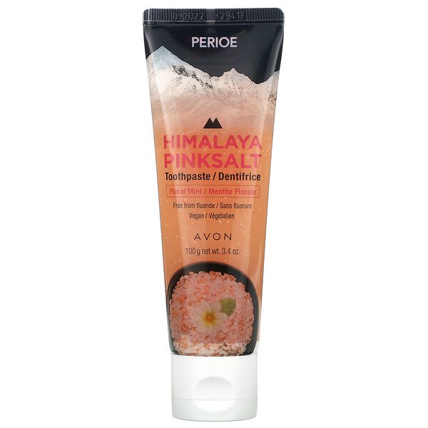 Perioe, Himalayan Pink Salt Toothpaste Toothpaste, Floral Mint, 3.4 oz (100 g)